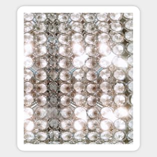 Photographic Image of Bright Crystals and Lights Sticker